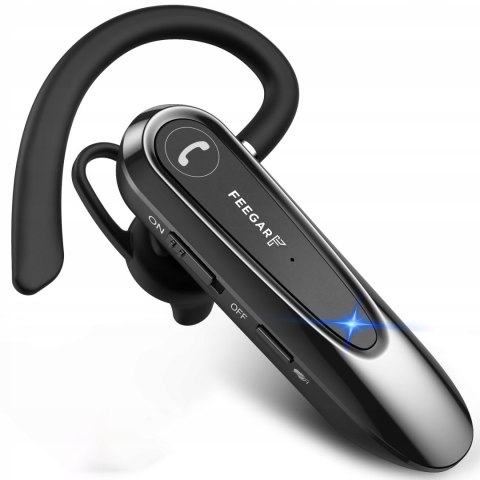 Słuchawka Bluetooth Feegar Dla Kierowców: Cvc, Hd, 30H Pracy, Bezprzewodowa