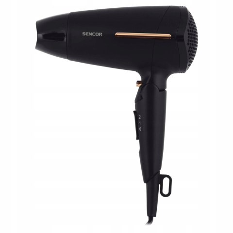 Suszarka Do Włosów Czarna Końcówka Sencor Shd 0045Bk 1600W Mała Turystyczna