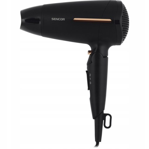 Suszarka Do Włosów Czarna Końcówka Sencor Shd 0045Bk 1600W Mała Turystyczna