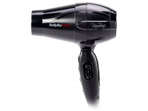 Suszarka Do Włosów Czarna Mocna Babyliss Pro Bambino Bab5510e 1200W Mała