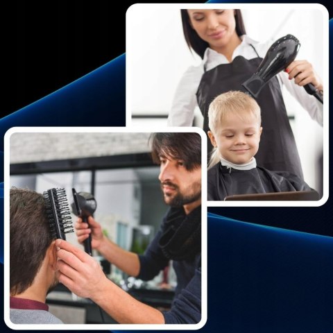 Suszarka Do Włosów Jonizacja Z Dyfuzorem 2W1 Pro + Koncentrator Mocna