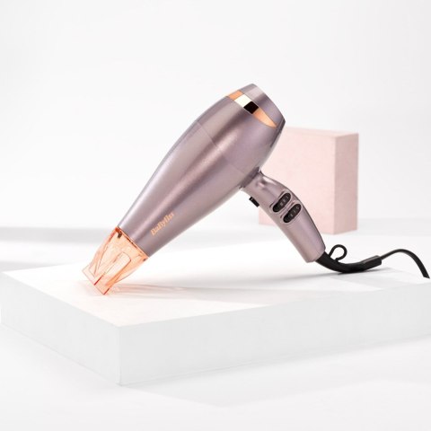 Suszarka Do Włosów Srebrna Metaliczna Z Końcówką Babyliss Elegance 5336Npe