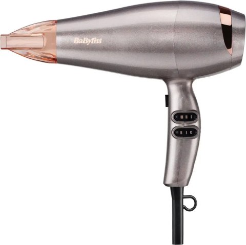 Suszarka Do Włosów Srebrna Metaliczna Z Końcówką Babyliss Elegance 5336Npe