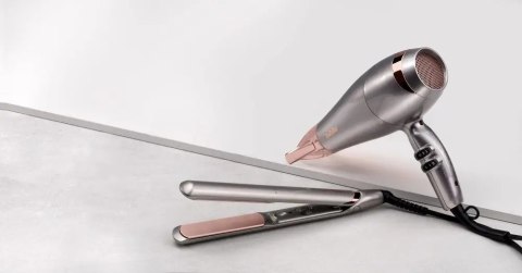 Suszarka Do Włosów Srebrna Metaliczna Z Końcówką Babyliss Elegance 5336Npe