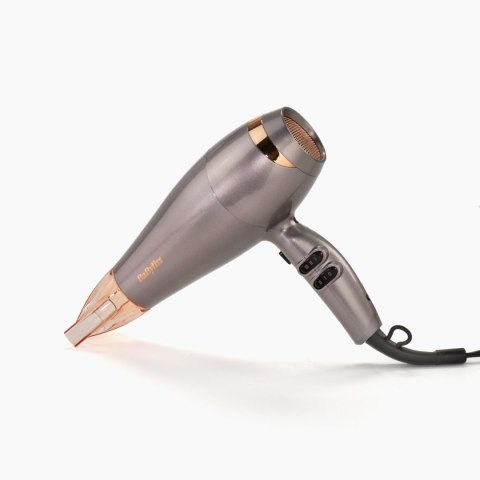 Suszarka Do Włosów Srebrna Metaliczna Z Końcówką Babyliss Elegance 5336Npe