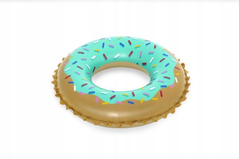36300 Koło Do Pływania Basenu Donut Miętowy 91 Cm Kółko Dla Dzieci Bestway