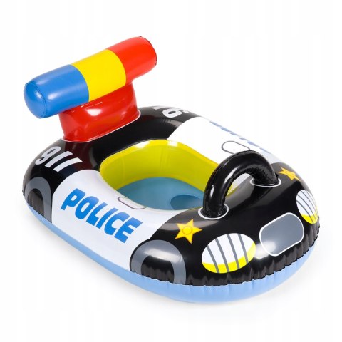 Aquastic Koło Kółko Dmuchane Do Basenu Do Wody Do Pływania Dzieci Policja