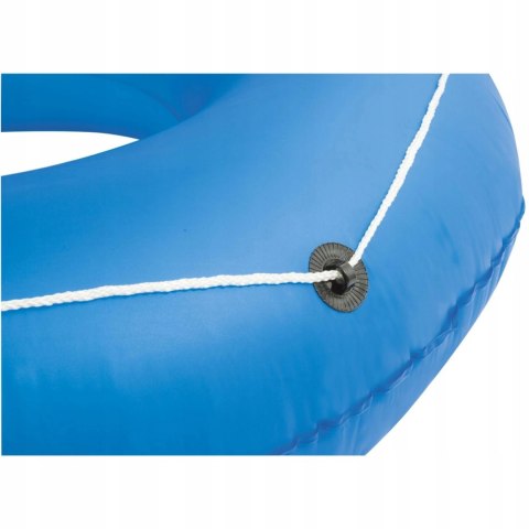 Bestway Kółko Koło Dmuchane Z Liną Do Basenu 119 Cm Niebieskie 36120 N