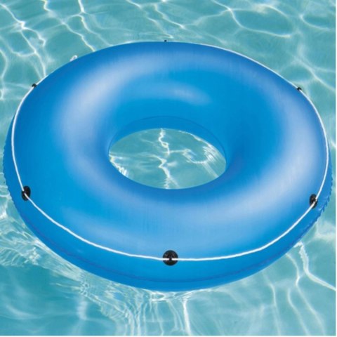 Bestway Kółko Koło Dmuchane Z Liną Do Basenu 119 Cm Niebieskie 36120 N