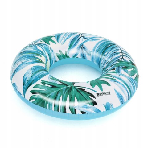 Bestway Tropikalne Koło Kółko Dmuchane Do Wody Basenu Na Plażę 119Cm 36237N