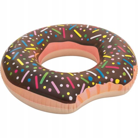 Dmuchane Koło Do Pływania Pączek Donut Kolorowy Materac Dla Dzieci 60 Cm