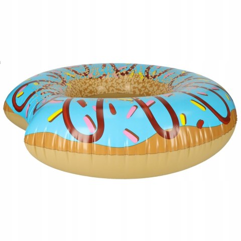Kółko Koło Do Pływania Do Basenu Dmuchane Donut Niebieskie 107Cm 100Kg