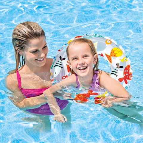 Koło Dmuchane Dla Dzieci Do Wody Kółko Do Pływania Wody Na Plażę Intex
