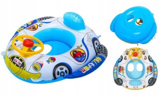 Ponton Z Kierownicą Kółko Do Pływania Na Basen Plażę Dla Dzieci 66Cm