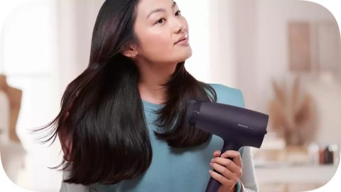 Suszarka Do Włosów Philips Thermoprotect Koncentrator Duża Moc 2100W Czarna