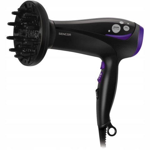 Suszarka Do Włosów Sencor Shd 108Vt Jonizacja Dyfuzor Koncentrator 2200W