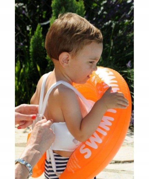 Swimtrainer Koło Do Nauki Pływania Dla Dzieci Pomarańczowe 15-30Kg 2-6 Lat