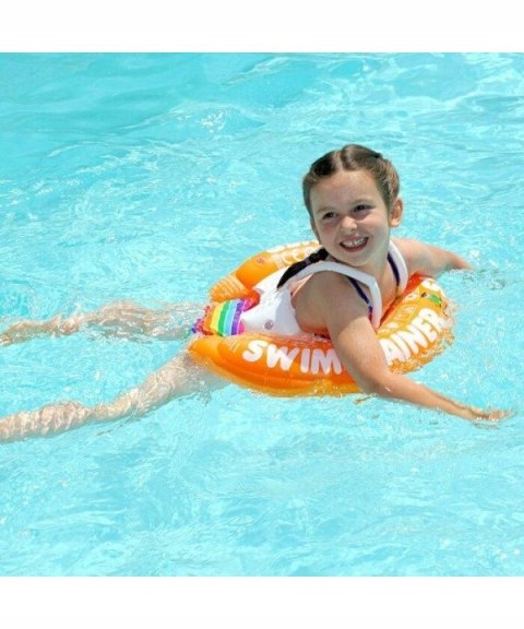 Swimtrainer Koło Do Nauki Pływania Dla Dzieci Pomarańczowe 15-30Kg 2-6 Lat