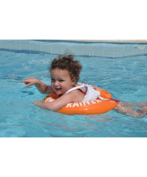Swimtrainer Koło Do Nauki Pływania Dla Dzieci Pomarańczowe 15-30Kg 2-6 Lat