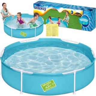 Basen Dla Dzieci Ogrodowy Stelażowy Bestway Okrągły Dziecięcy 580 L 152 Cm