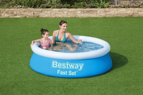 Basen Ogrodowy Rozporowy Dmuchany Okrągły Dla Dzieci Duży Bestway 183X51cm