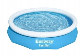 Basen Rozporowy Duży Ogrodowy Rodzinny Niebieski 305 X 66 Cm Bestway 57456