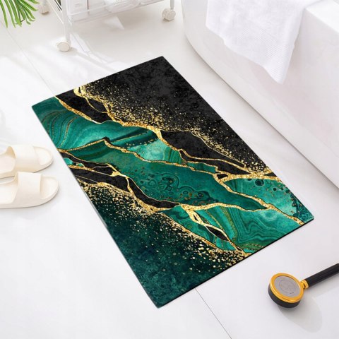Dywanik Łazienkowy Antypoślizgowy Mata Szybkoschnący Chłonna 100X60 Xxl