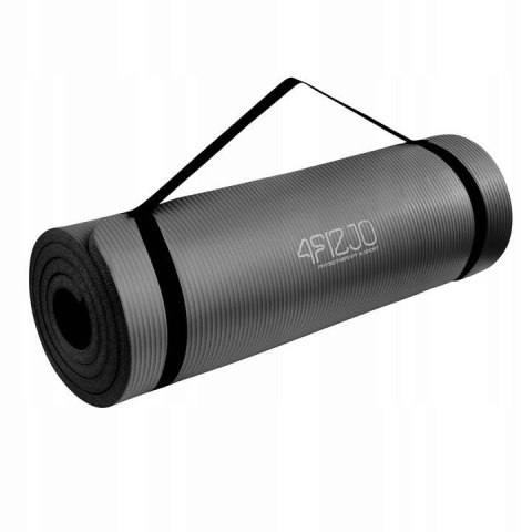 Gruba Mata Gimnastyczna Do Ćwiczeń Jogi Fitness Nbr 1,5 Cm Z Uchwytem