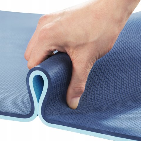 Mata Do Ćwiczeń Antypoślizgowa Joga Fitness Dwustronna Miękka Uchwyt 6Mm