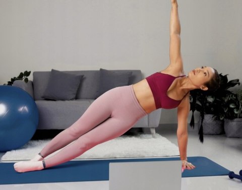 Mata Do Jogi Fit.Me 6Mm Tpe - Antypoślizgowa I Lekka, Z Uchwytem