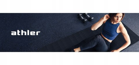 Antypoślizgowa Mata Puzzle Pod Sprzęt Fitness Siłownia Gruba 240X120 Cm