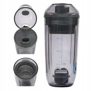 Butelka Do Odżywek Shaker Tritanowy Szczelny Bidon Majestic Sport 400Ml