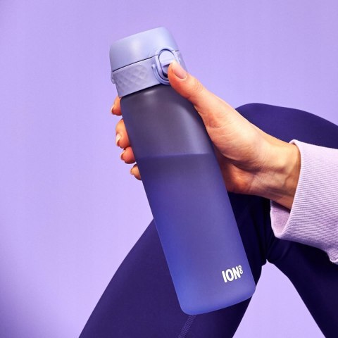 Butelka Na Wodę Bidon Fitness Siłownia Fioletowa Ion8 Bpa Free 0,5L Mocna