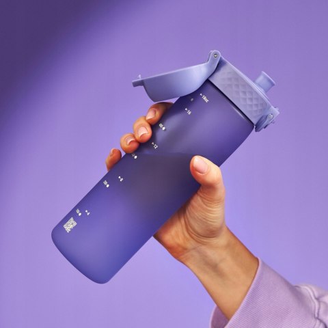 Butelka Na Wodę Bidon Fitness Siłownia Fioletowa Ion8 Bpa Free 0,5L Mocna