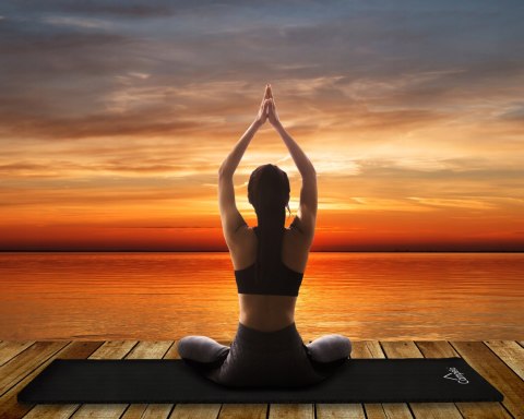 Duża Mata Do Ćwiczeń Joga Fitness Gimnastyczna Miękka Gruba 1,5 Cm Karimata
