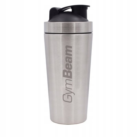 Duży Szejker Bidon Stalowy Sportowy Do Odżywek Bez Bpa - Gymbeam 750 Ml