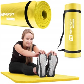 Gruba Antypoślizgowa Mata Joga Fitness Siłownia 180 Cm Karimata Nbr