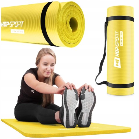 Gruba Antypoślizgowa Mata Joga Fitness Siłownia 180 Cm Karimata Nbr