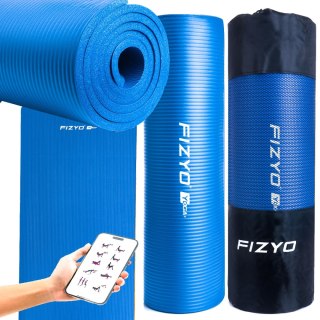 Gruba Mata Do Ćwiczeń Fitness Joga Pilates Antypoślizgowa Nbr 183X61x1 Cm