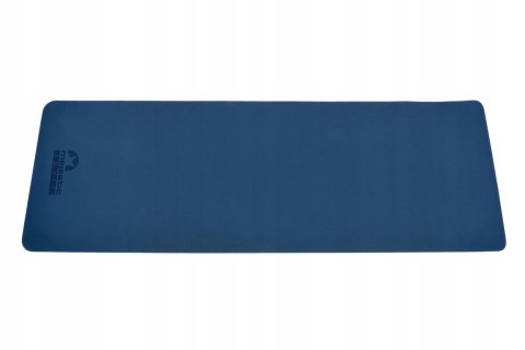Mata Do Ćwiczeń Majestic Yoga Niebieska 183X61cm Tpe Antypoślizgowa + Torba