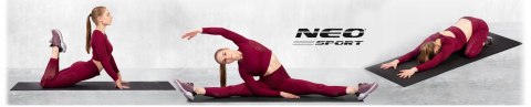 Mata Do Ćwiczeń Nbr Neo-Sport 183X60cm Antypoślizgowa Z Pasek Transportowy
