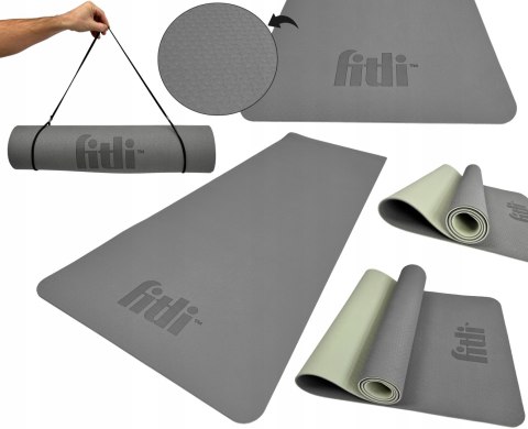 Mata Do Ćwiczeń Tpe 183X61cm Antypoślizgowa, Komfortowa, Ergonomiczna