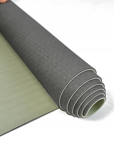 Mata Do Ćwiczeń Tpe 183X61cm Antypoślizgowa, Komfortowa, Ergonomiczna