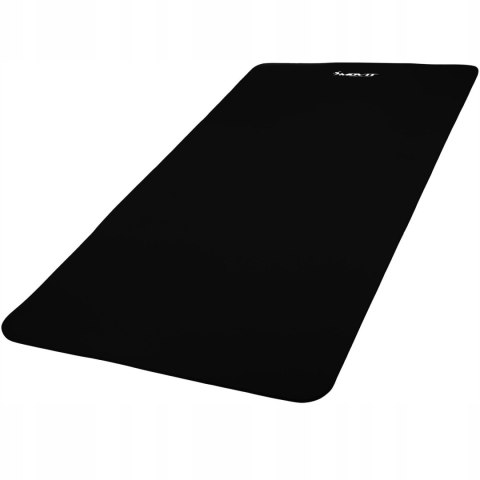 Mata fitness MOVIT 190 × 100 × 1,5 cm, NBR, czarna, antypoślizgowa