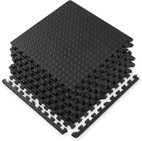 Mata Piankowa Fitness Puzzle 6Szt 1Cm Antypoślizgowa Eva Do Ćwiczeń