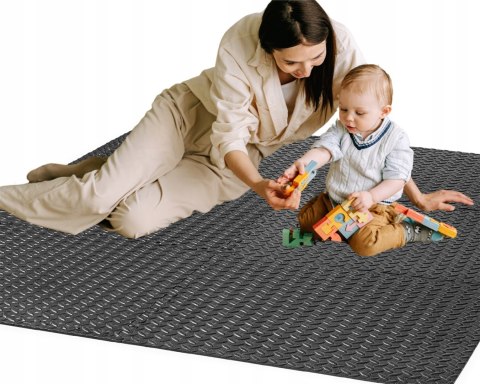 Mata Puzzle Eva 6 Elementów - Piankowa, Antypoślizgowa Do Ćwiczeń I Basenu