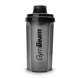 Szejker Do Odżywek Transparentny Sportowy Siłownia Gymbeam 700Ml Czarny