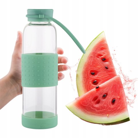 Szklana Butelka Na Wodę Z Uchwytem Bidon Altom Design 550Ml Bpa Free Mocna