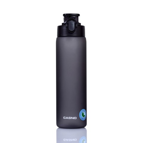 Tritanowa Butelka Na Wodę Bpa Free Z Uchwytem Fitness Sport 750Ml Czarna