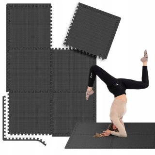 Wodoodporna Mata Puzzle Antypoślizgowa Ochronna Pod Sprzęt Fitness 6Szt